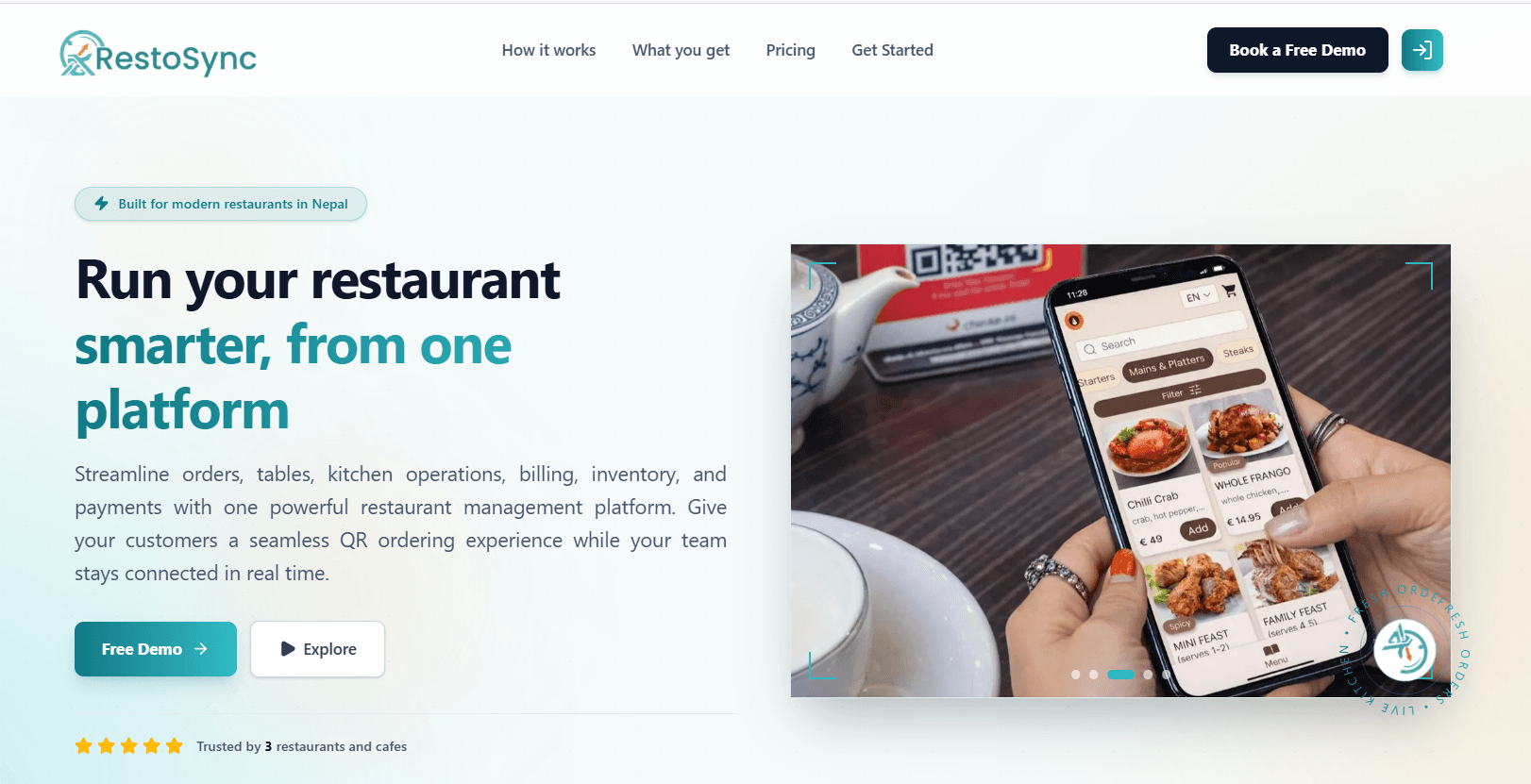 RMS & Digital Menu System