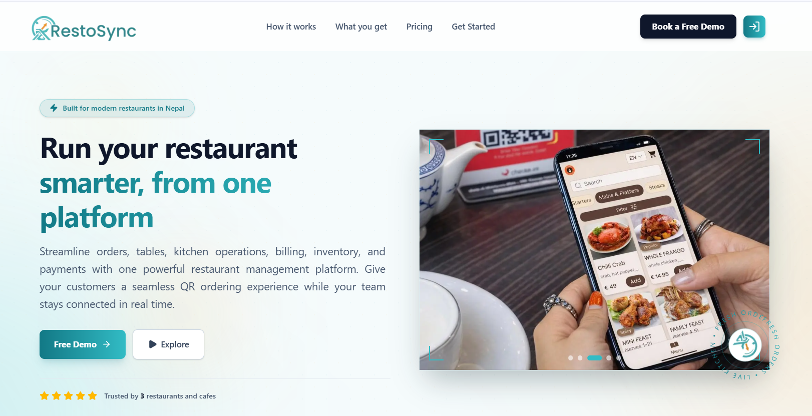 RMS & Digital Menu System